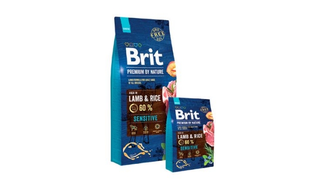 BRIT by Nature bárány-rizs sensitiv 3kg